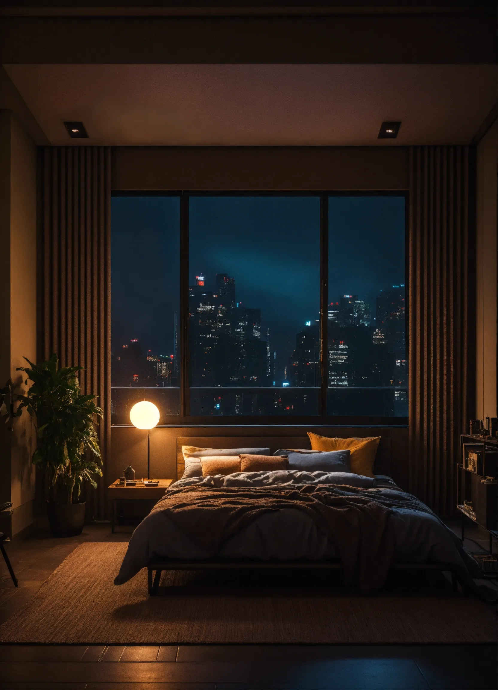 Natural wood finish example